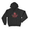 Blue Lines Logo Unisex Hoodie Black