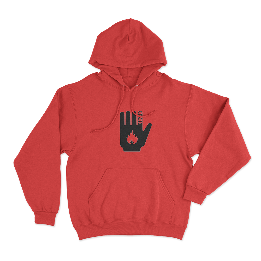 Ceasefire Unisex Hoodie Red Ceasefire Unisex Hoodie Red