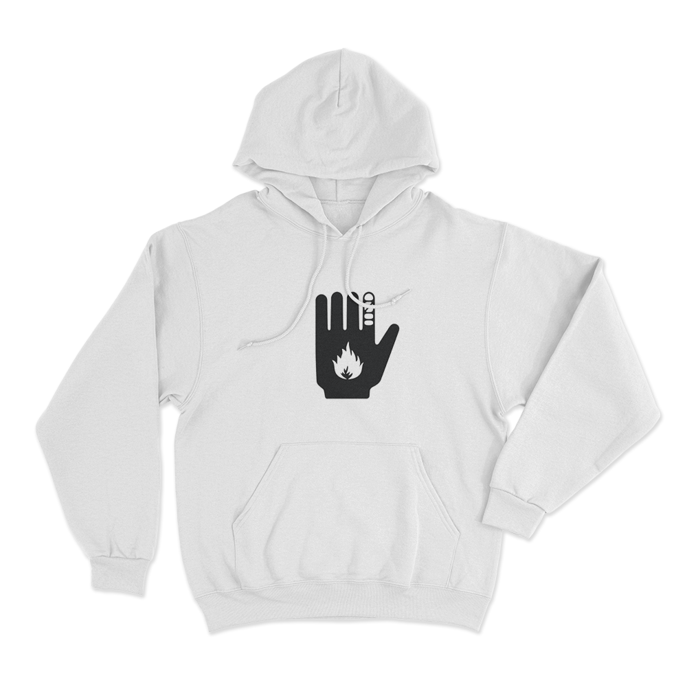 Ceasefire Unisex Hoodie White Ceasefire Unisex Hoodie White