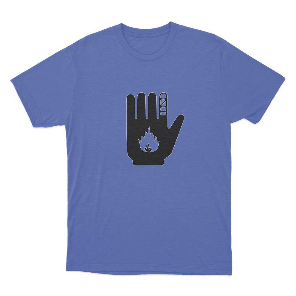 Ceasefire Unisex T Shirt Blue Ceasefire Unisex T Shirt Blue