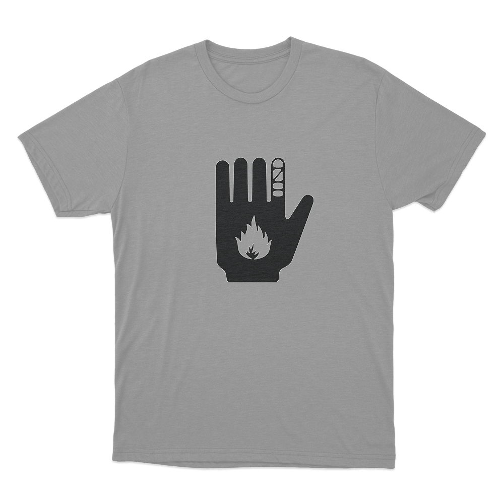 Ceasefire Unisex T Shirt Grey Ceasefire Unisex T Shirt Grey