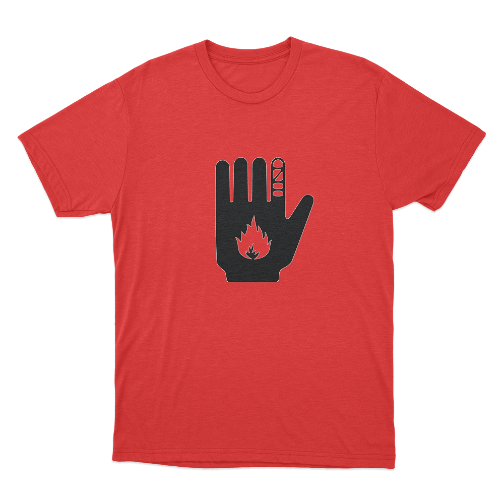 Ceasefire Unisex T Shirt Red Ceasefire Unisex T Shirt Red