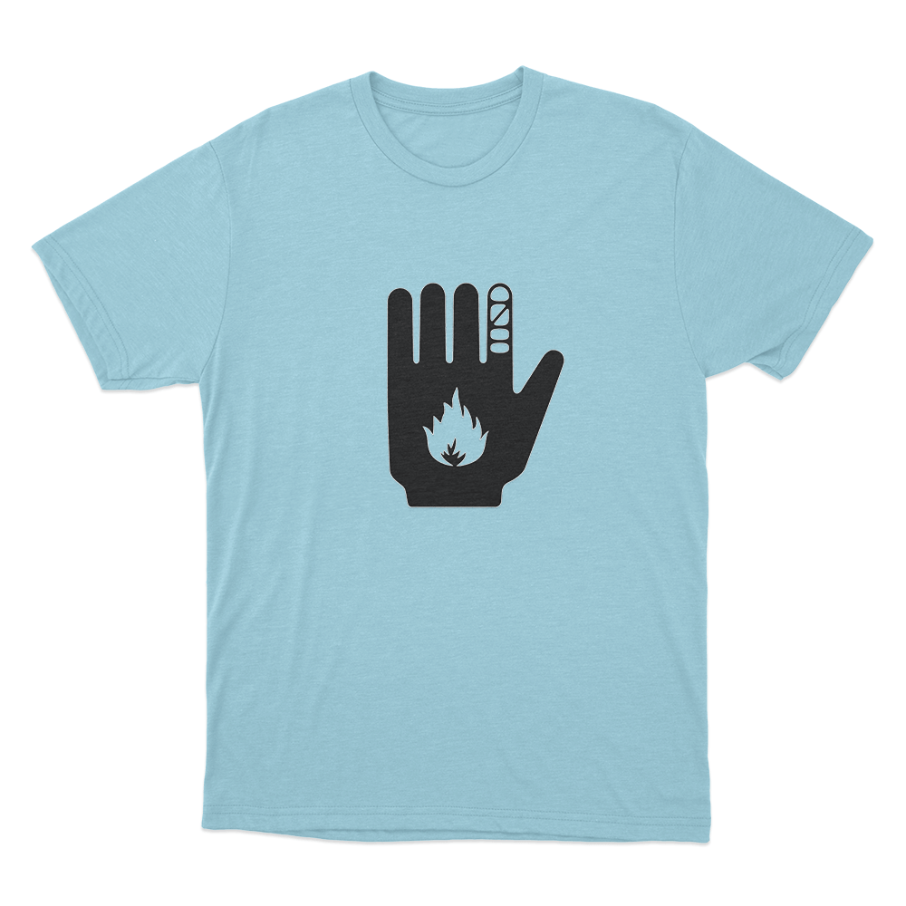 Ceasefire Unisex T Shirt Sky Blue Ceasefire Unisex T Shirt Sky Blue