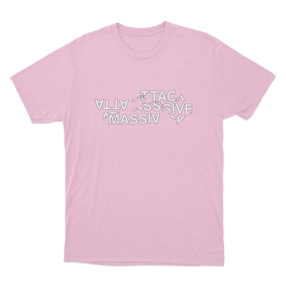Fractured Logo Unisex T Shirt Pink Fractured Logo Unisex T Shirt Pink