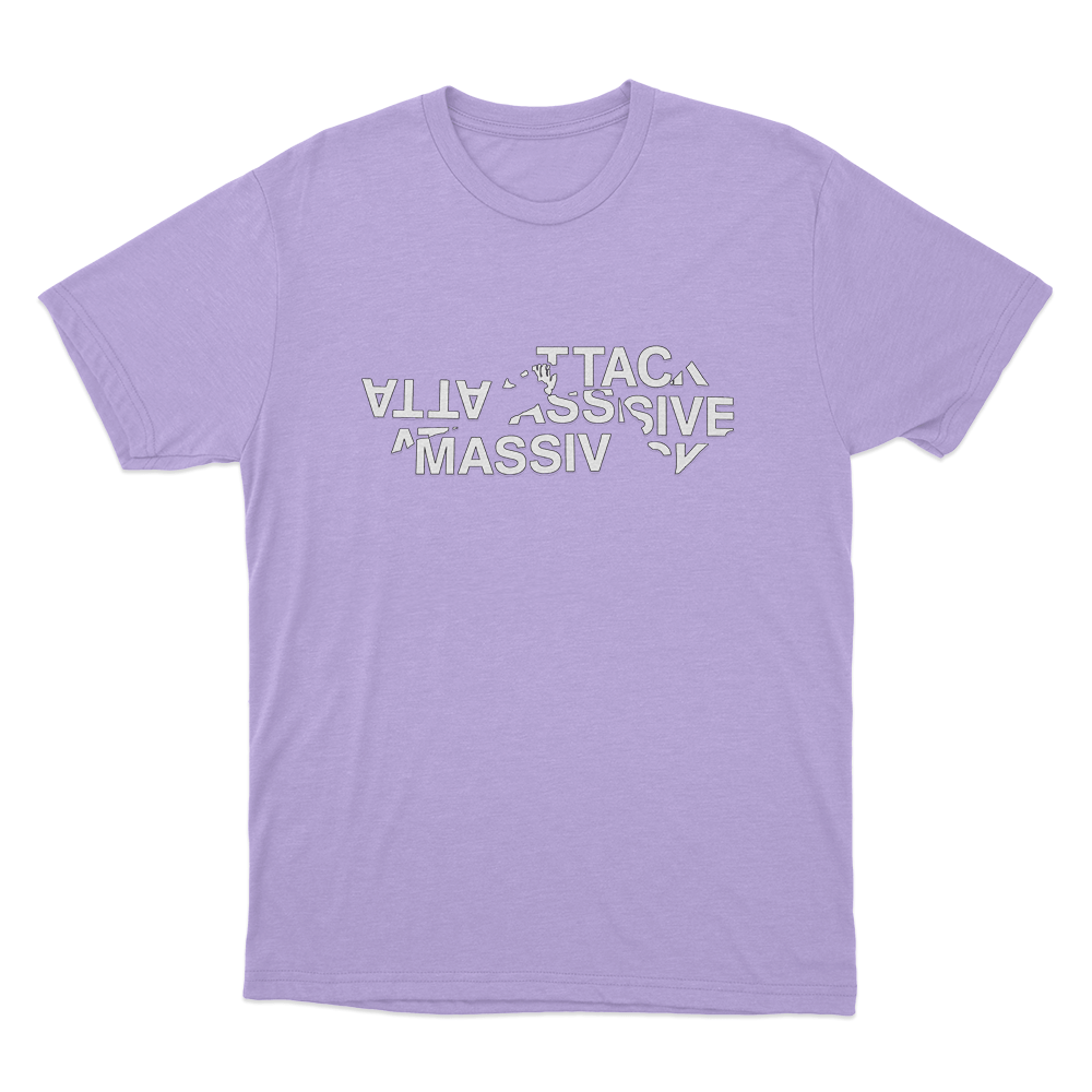 Fractured Logo Unisex T Shirt Purple Fractured Logo Unisex T Shirt Purple