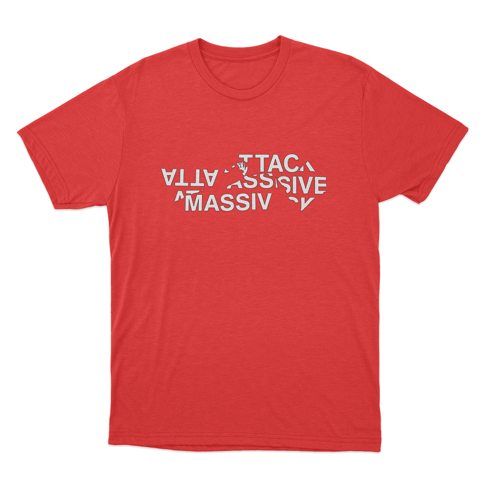 Fractured Logo Unisex T Shirt Red Fractured Logo Unisex T Shirt Red