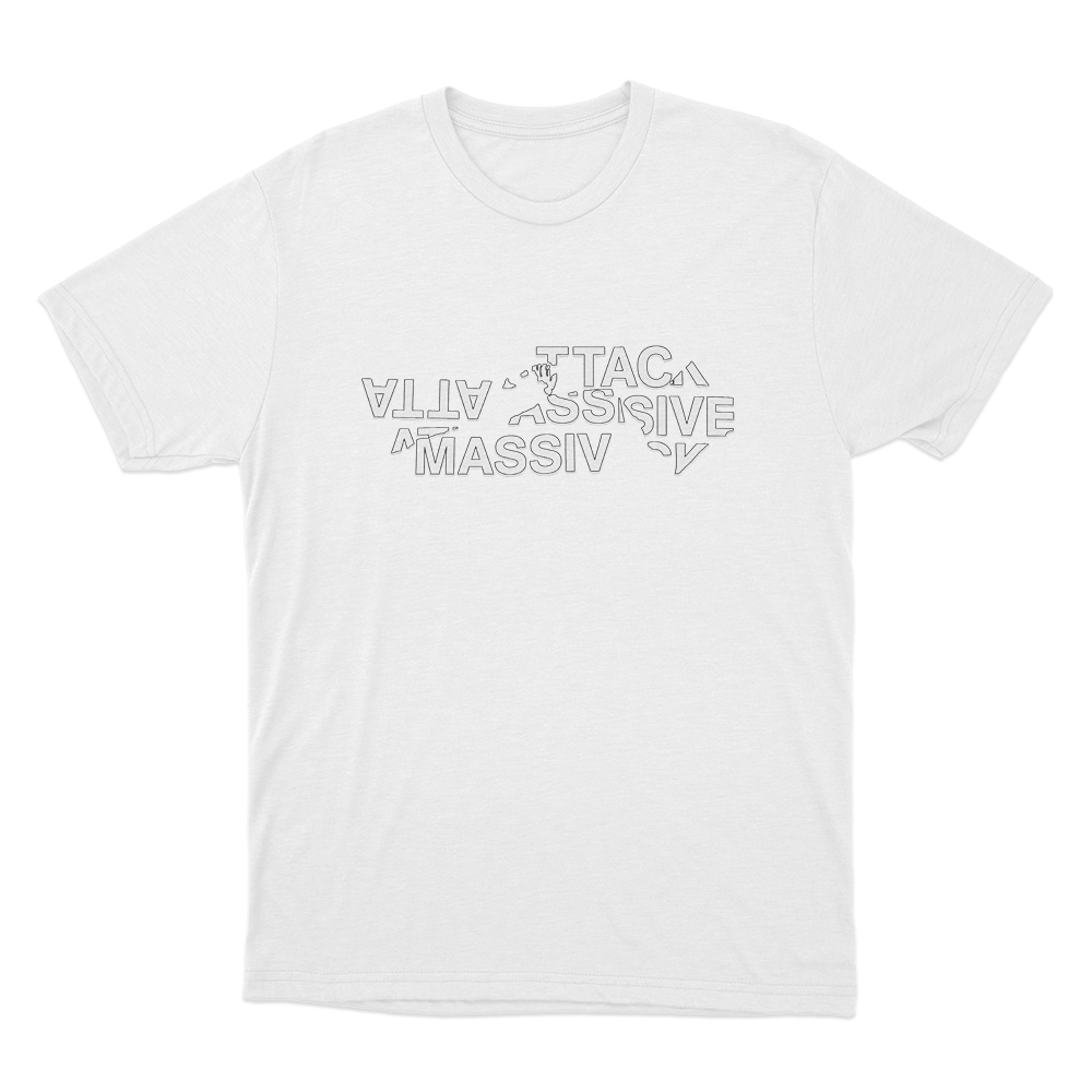 Fractured Logo Unisex T Shirt White Fractured Logo Unisex T Shirt White